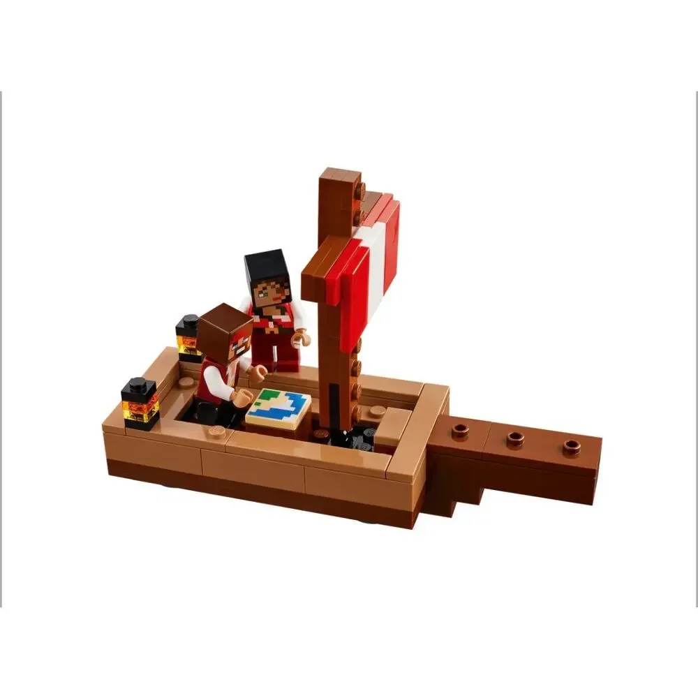 Lego Minecraft The Pirate Ship Voyage 166 PC NWT 21259